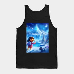 Kids Fashion: Explore the Magic of Cartoons and Enchanting Styles for Children Tank Top